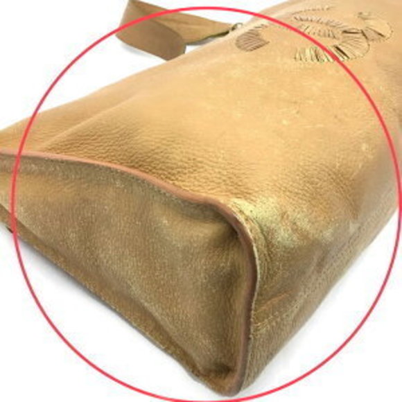 CHANEL Coco Mark One Shoulder Bag Lambskin Camel Color Brown - Picture 16 of 16